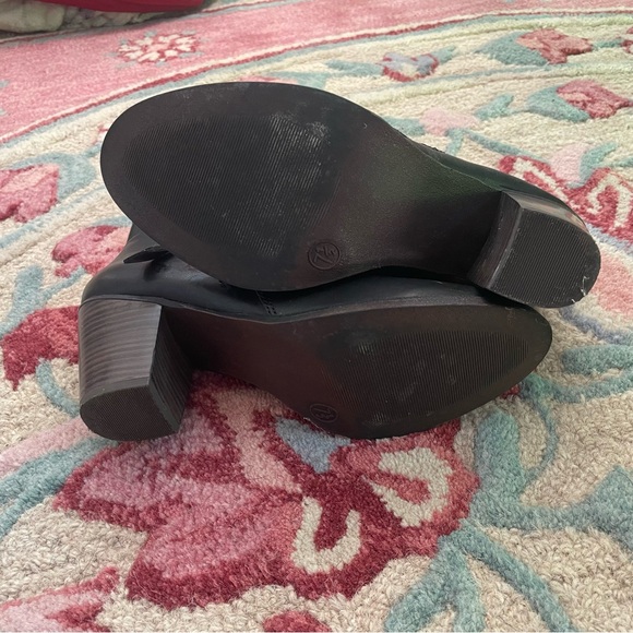 Black zipper ankle boots - Picture 3 of 8